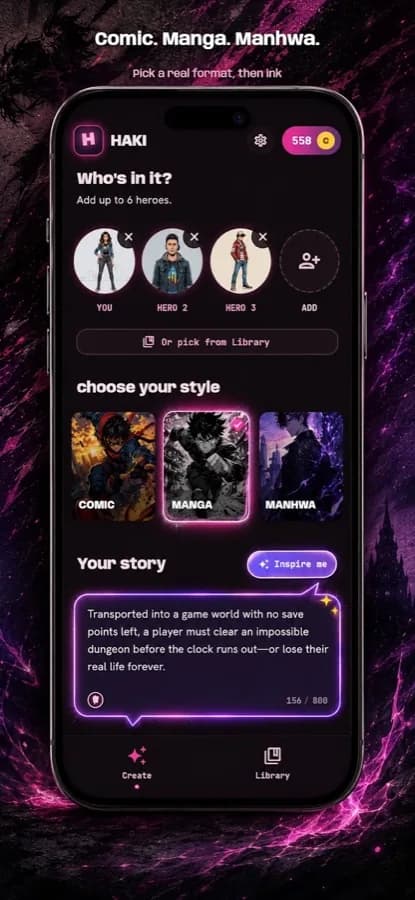 Haki screenshot 3