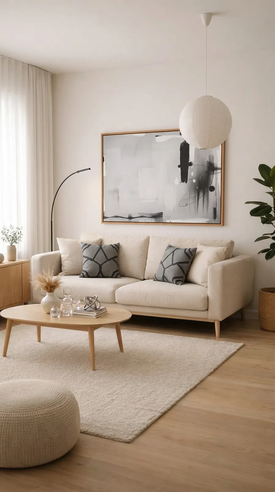 The room: After · Modern